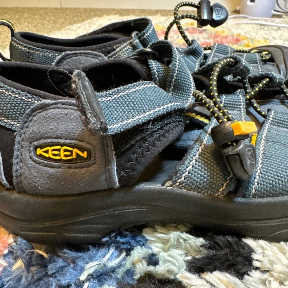 Keen “Big Kids” Closed Toe‎ Navy Blue Sandals
